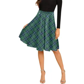 Armstrong Ancient Tartan Melete Pleated Midi Skirt