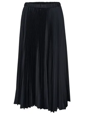 Sun Ray Pleated Drawstring Skirt