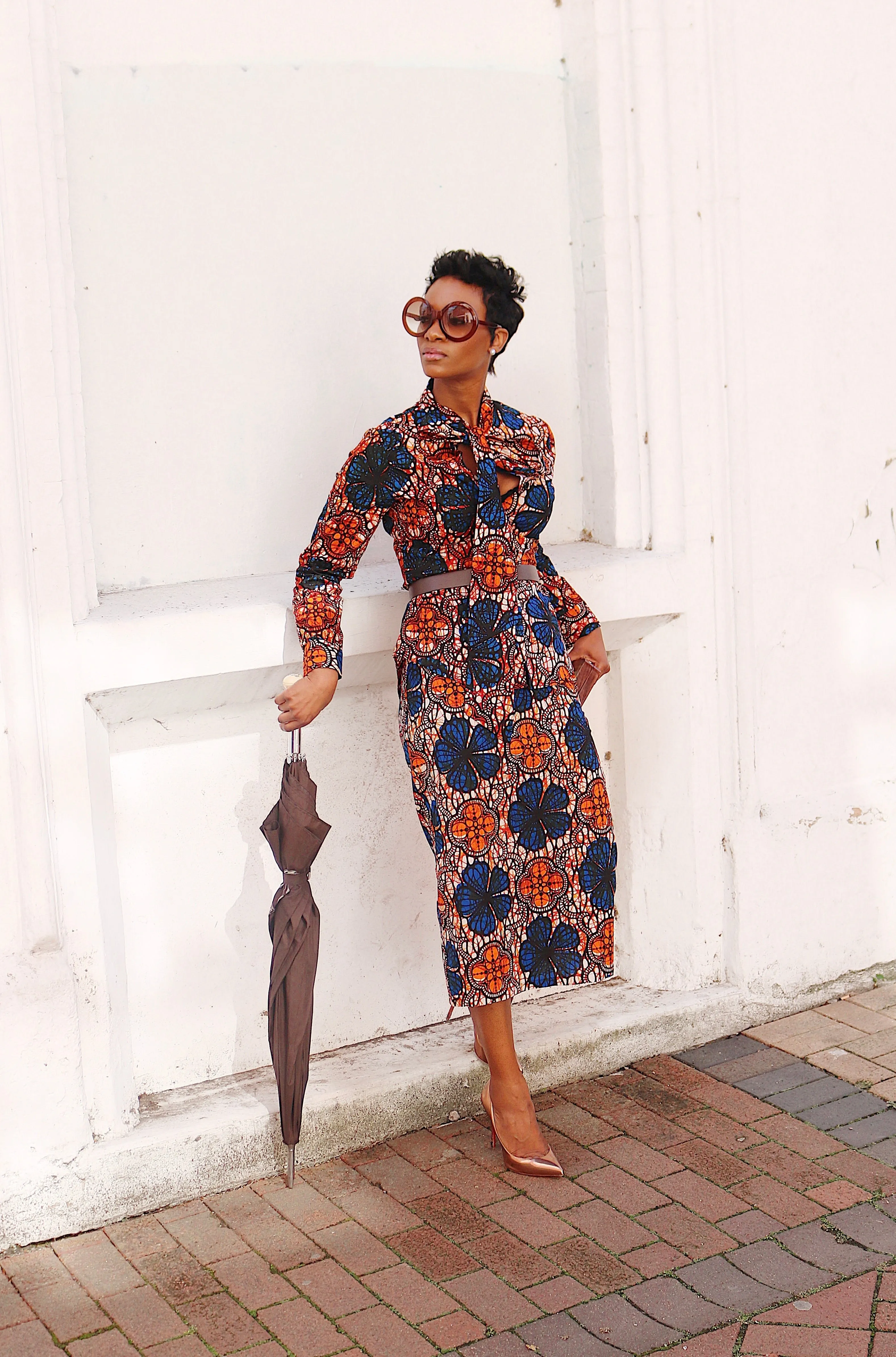 Yemi shirt & skirt set